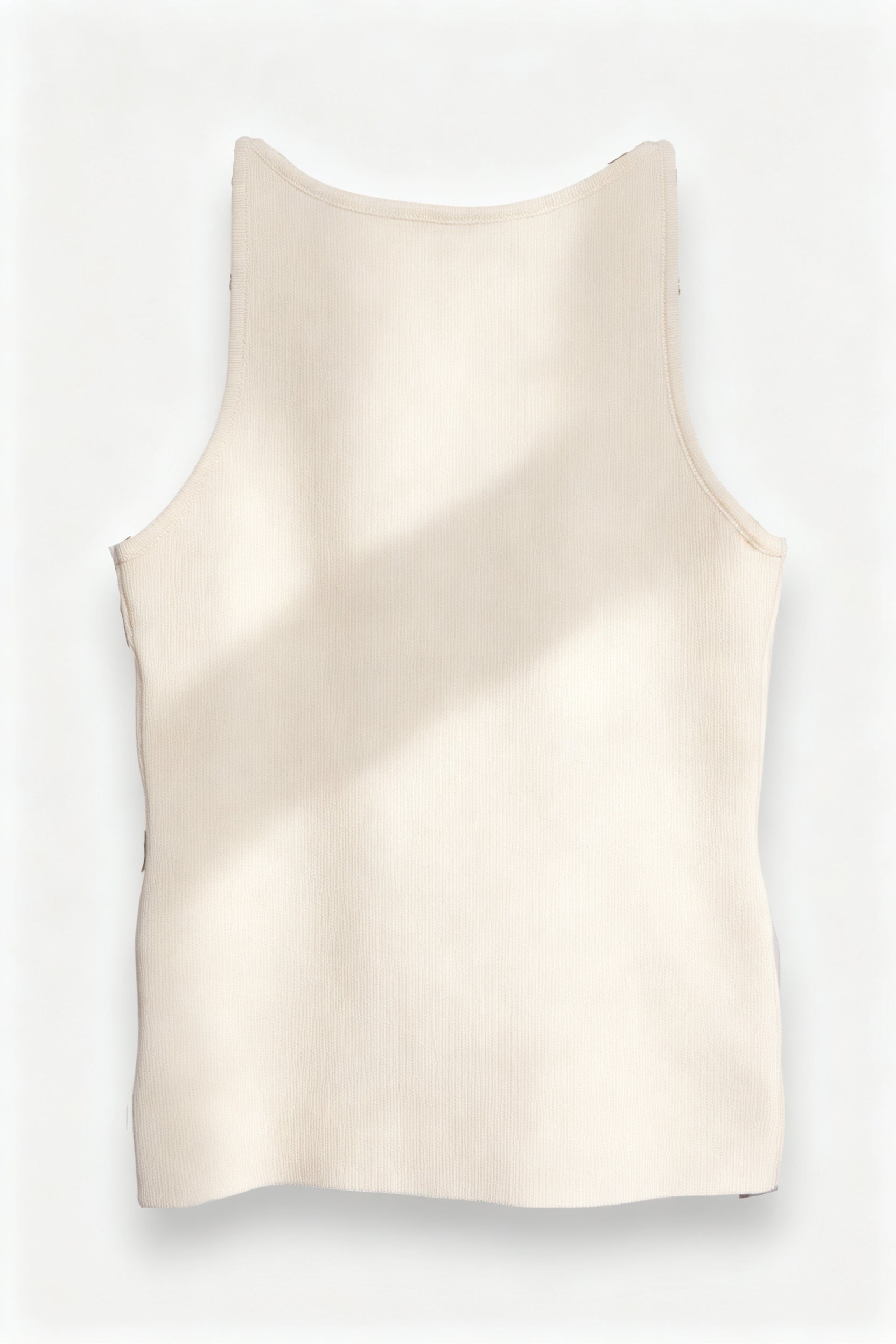 Bamboo Embroidered Sleeveless Top